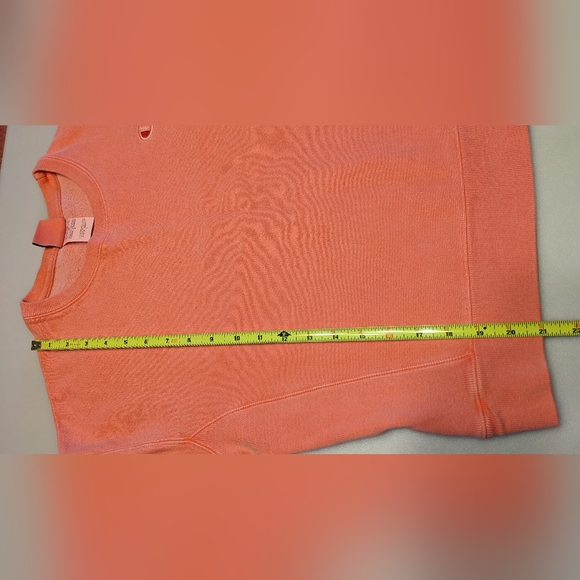 Champion Coral Crew Neck Cotton Blend Pullover Sweater. Size Small - Picture 10 of 10